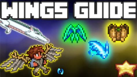 Wings Guide for Terraria - YouTube