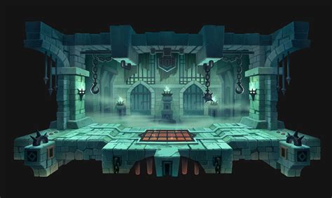 ArtStation - Dungeon, Kim Goeun | Environment concept art, Game concept ...