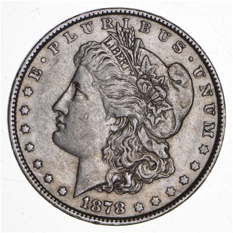 RARE - 1878 Morgan Silver Dollar - Very TOUGH - High Redbook | Property ...