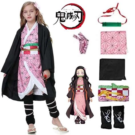 Demon Slayer Nezuko Kamado Cosplay Costume Walmart Walmart | Hot Sex ...