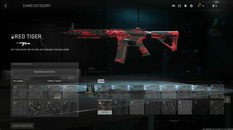 How to Unlock Red Tiger Camo in Modern Warfare 2