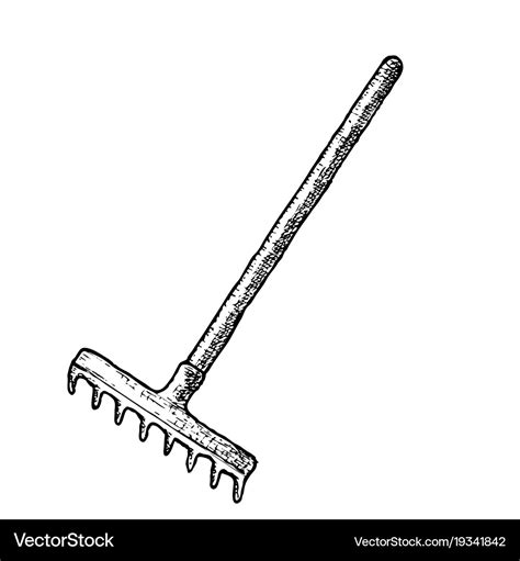 drawing of a rake - remediation-plans-for-students