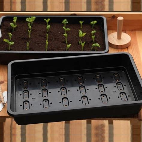 Buy Britten & James Professional Standard Seed Tray Black with Holes ...