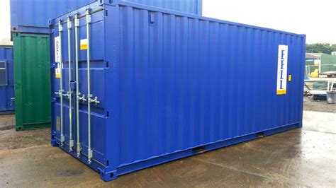 Single Use, One-trip 20ft ISO steel storage containers - Hire & Sales ...