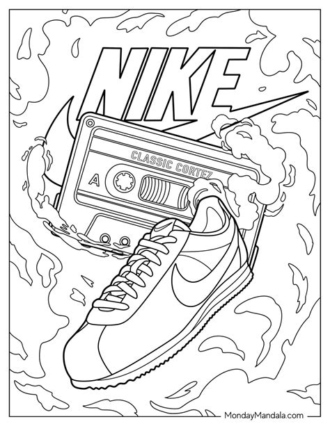 20 Nike Coloring Pages (Free PDF Printables), 44% OFF