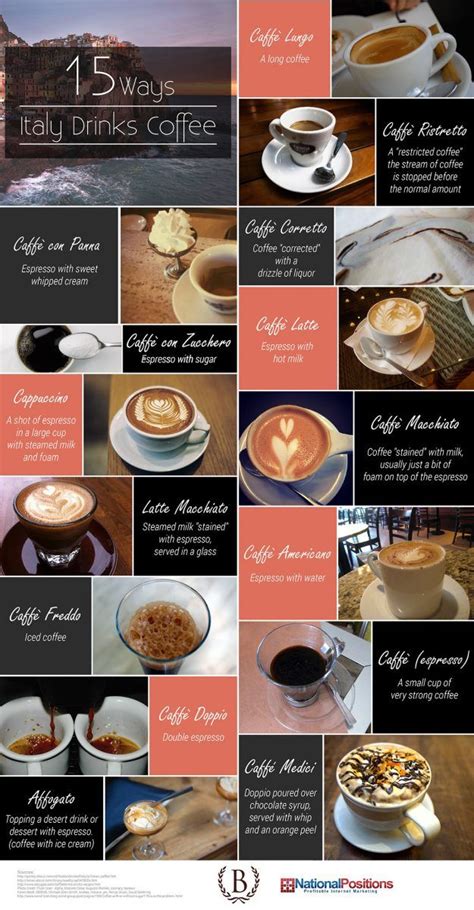 Italian coffee | Italian drinks, Italian recipes, Italian coffee