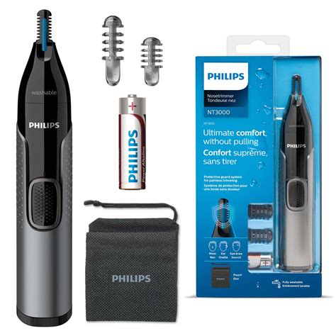 Amazon.com : PHILIPS NT3650/16 Series 3000 Waterproof Nose and Ear ...