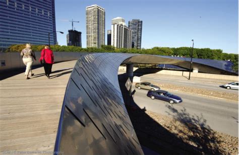 Millennium Park - BP Pedestrian Bridge | Skidmore, Owings & Merrill ...