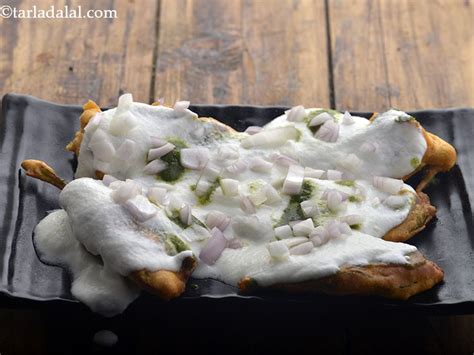 palak pakoda chaat recipe | palak pakora chaat | Indian palak patta ...