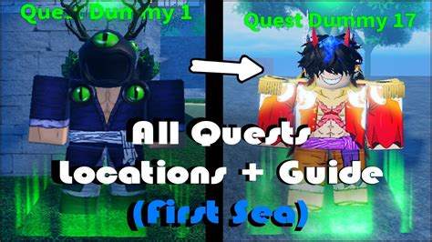 (AOPG) All Islands And Quests Locations Guide (First Sea) - A 0ne Piece ...