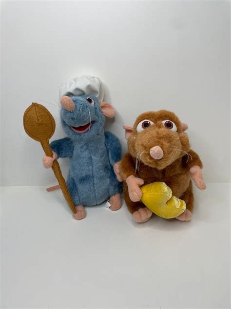 Ratatouille Remy & Emile Plush's - Etsy