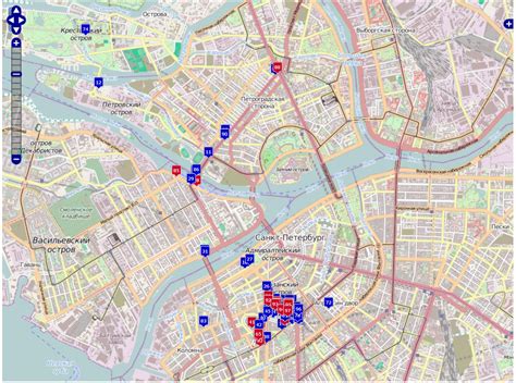 Events and residences from Crime and Punishment, mapped. | Map ...