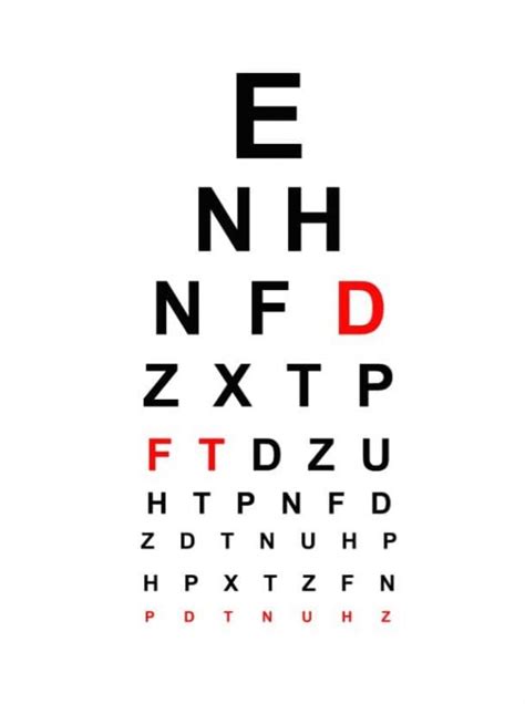 50 Printable Eye Test Charts Printabletemplates 50 Printable Eye Test ...