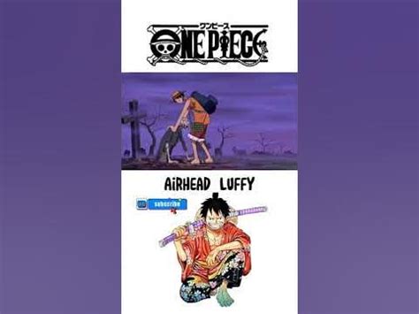 One Piece - Airhead Luffy #onepiece #luffy #usopp #sanji #zoro #chopper ...