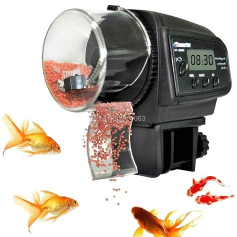 Automatic Aquarium Fish Food Feeder Timer | Automatic fish feeder, Fish ...