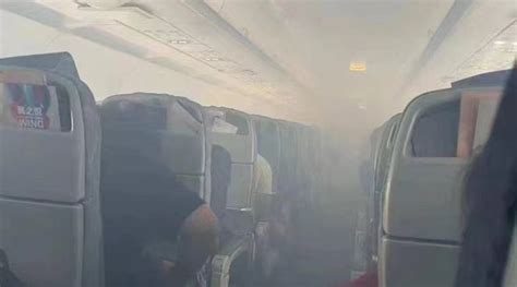 Air China flight evacuated after engine fire sends smoke into cabin ...