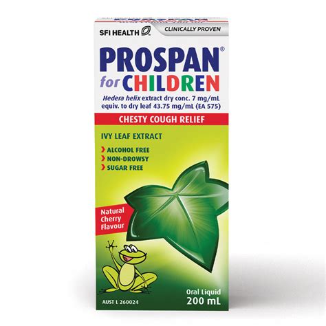 Buy Prospan Kids Cough Syrup 200ml Online at Chemist Warehouse®