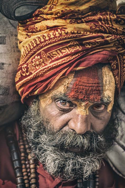 Life of a Sadhu - Portrait of a sadhu (Kathmandu, Nepal). Visit http ...