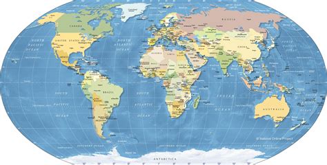 Map World Online – Topographic Map of Usa with States