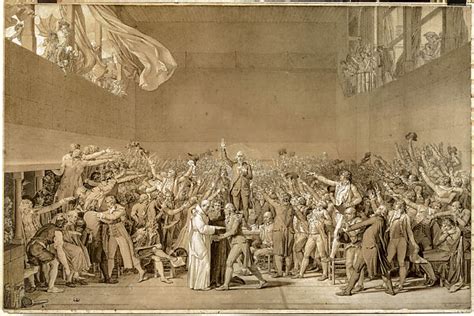 The Tennis Court Oath Painting