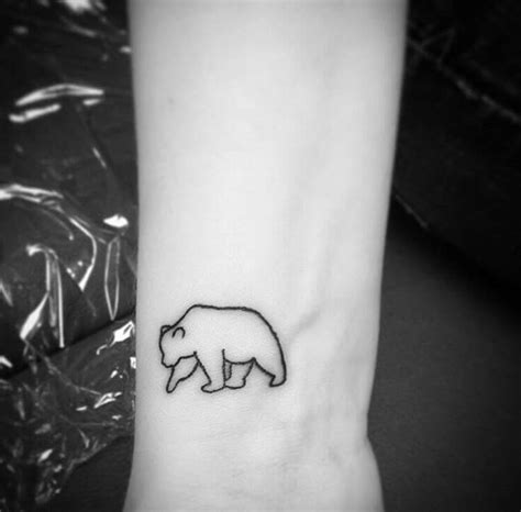 12+ Tiny Bear Tattoo Designs | PetPress | Bear tattoo designs, Bear ...