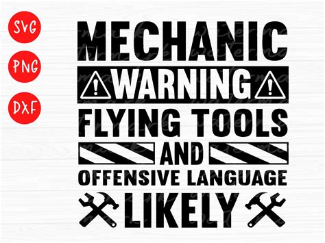 Warning Mechanic Svg, Wrench Svg, Car Mechanic Svg, Mechanic Png, Tools ...