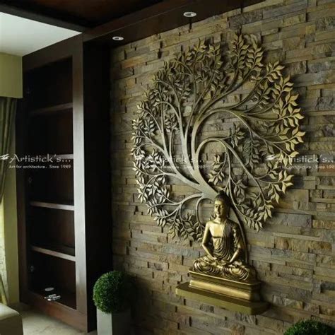 metal wall Murals - Buddha Wall Art Decor Manufacturer from Hyderabad