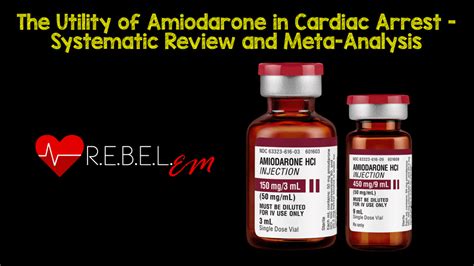 Amiodarone Archives - REBEL EM - Emergency Medicine Blog