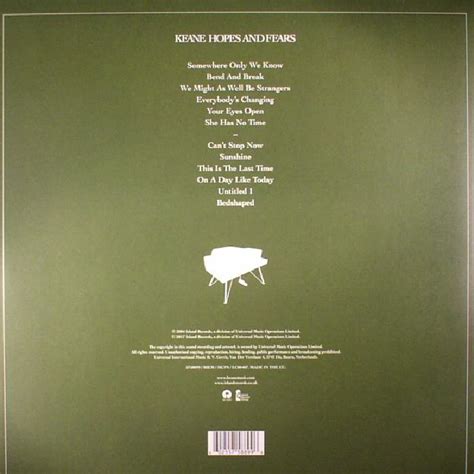 KEANE - Hopes & Fears (reissue) Vinyl at Juno Records.