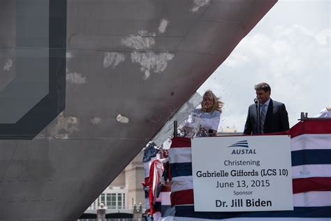 Navy Takes Delivery of Future USS Gabrielle Giffords