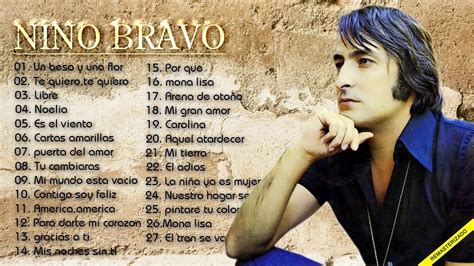 NINO BRAVO SUS MEJORES CANCIONES (GRANDES EXITOS DE COLECCION) | Musica ...