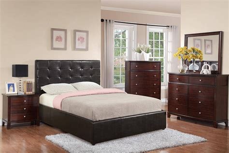 20 New Black Leather Bedroom Set – Findzhome