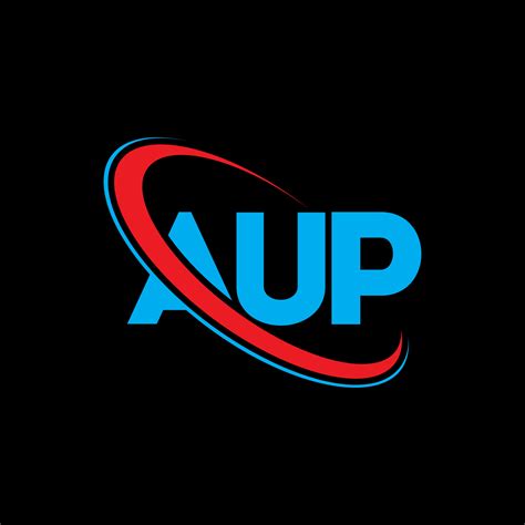 logotipo de aup. una carta arriba. diseño del logotipo de la letra aup ...