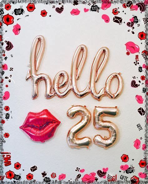 Happy 25th Birthday | Happy 25th birthday, 25th birthday ideas for her ...