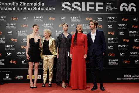 High Life Cast At The Premiere At The San Sebastian Film Festival San ...