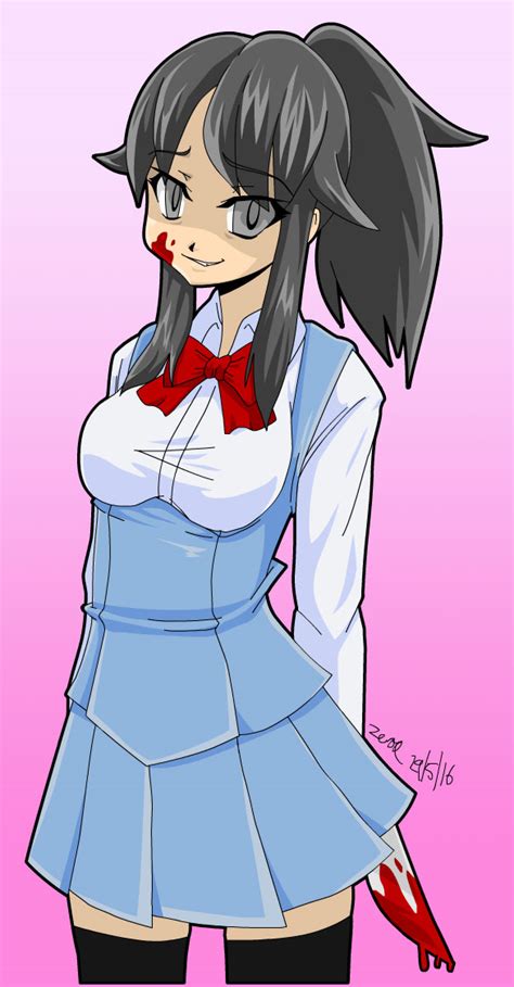 Yandere Simulator Fan Art: Ayano in New Uniform by Zero-Q on DeviantArt