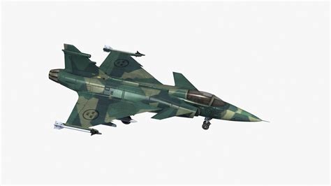 Gripen JAS39 3D model | CGTrader