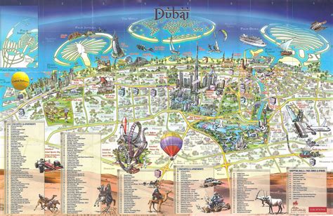 Maps of Dubai | Detailed map of Dubai city in English | Maps of Dubai ...