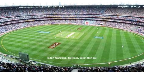 Visit the oldest and biggest cricket stadium in India named Eden ...