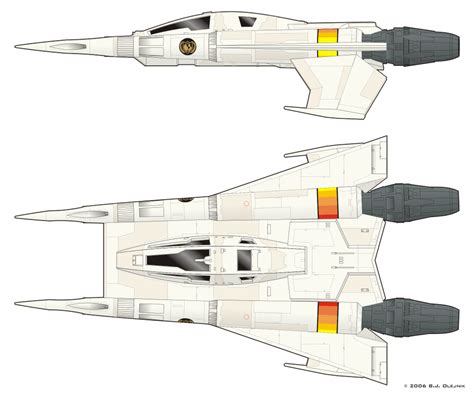 Buck Rogers' Starfighter by BJ-O23 on DeviantArt