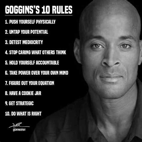 David Goggins rules | Positive quotes for life motivation ...