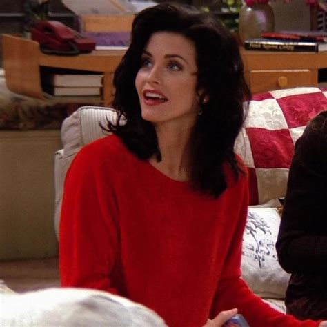 brunette in plastic on Instagram: "monica geller in red" | Monica ...