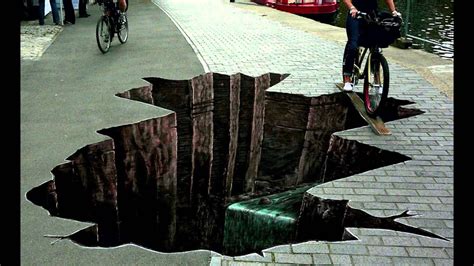 3d Optical Illusion Street Art