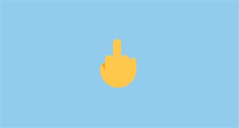 🖕 Doigt D’Honneur Emoji on Toss Face (토스페이스) March 2022