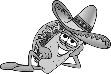 Free Mexican Clipart Black And White, Download Free Mexican Clipart ...