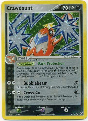 Crawdaunt Pokémon Card Value & Price | PokemonCardValue