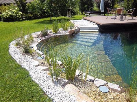 12 Natural Backyard Swimming Pools Ideas - DHOMISH