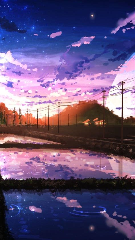 Anime Landscape Phone Wallpapers - Top Free Anime Landscape Phone ...