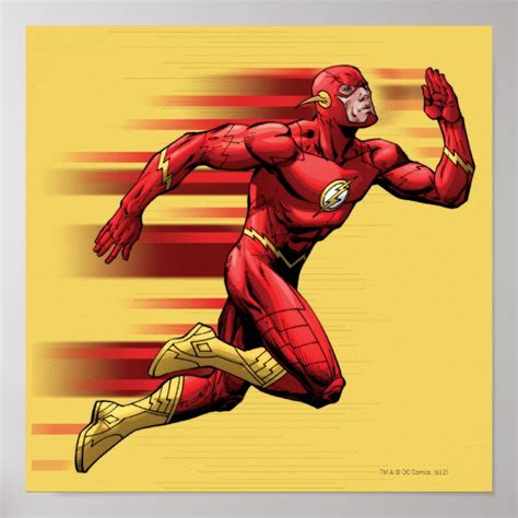 Flash Running Poster | Zazzle.com