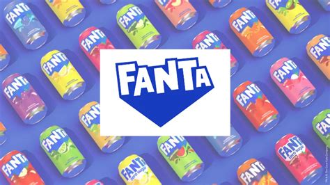 Fanta rebranding: A logo evolution adding the fun element